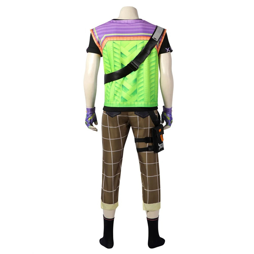 Halloweez Gekko Agent Valorant Cosplay Costume | Ultimate Halloween Party Suit