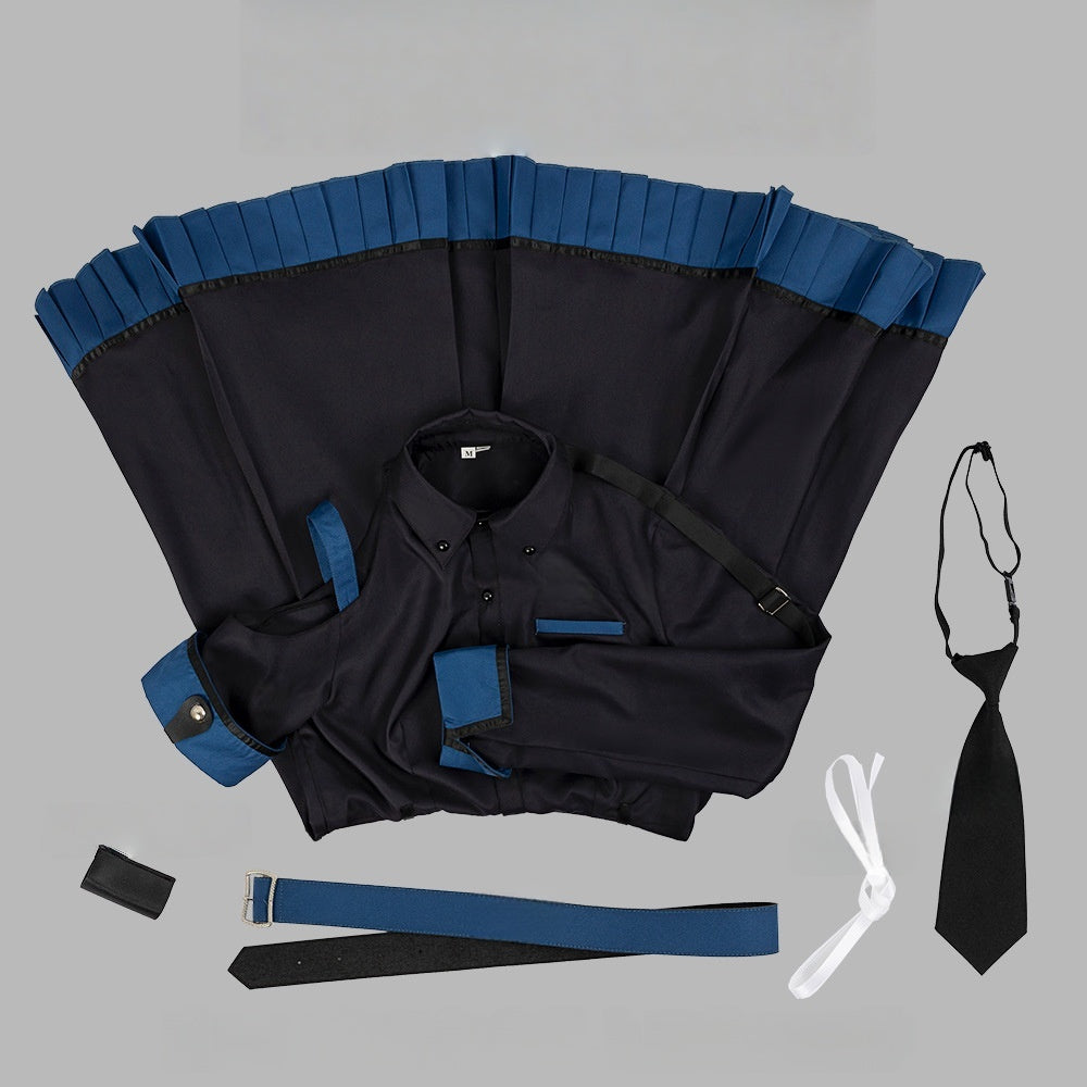 School Idol Master Katsuragi Lilia Cosplay Costume Anime Off Shoulder Dress - Halloweez