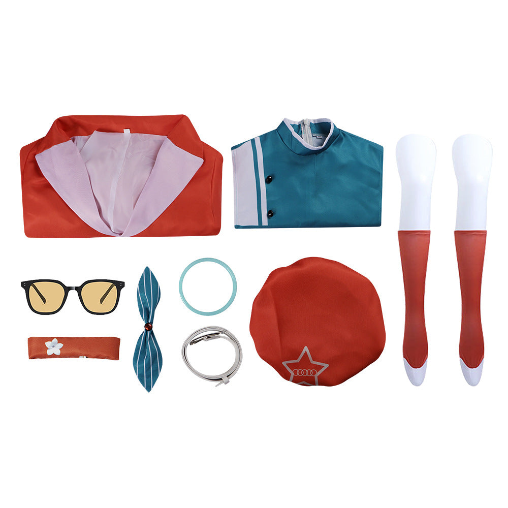 Return to the Future 1999 Star Antimony Cosplay Costume Full Set for Game Role-Playing and Daily Wear - Halloweez