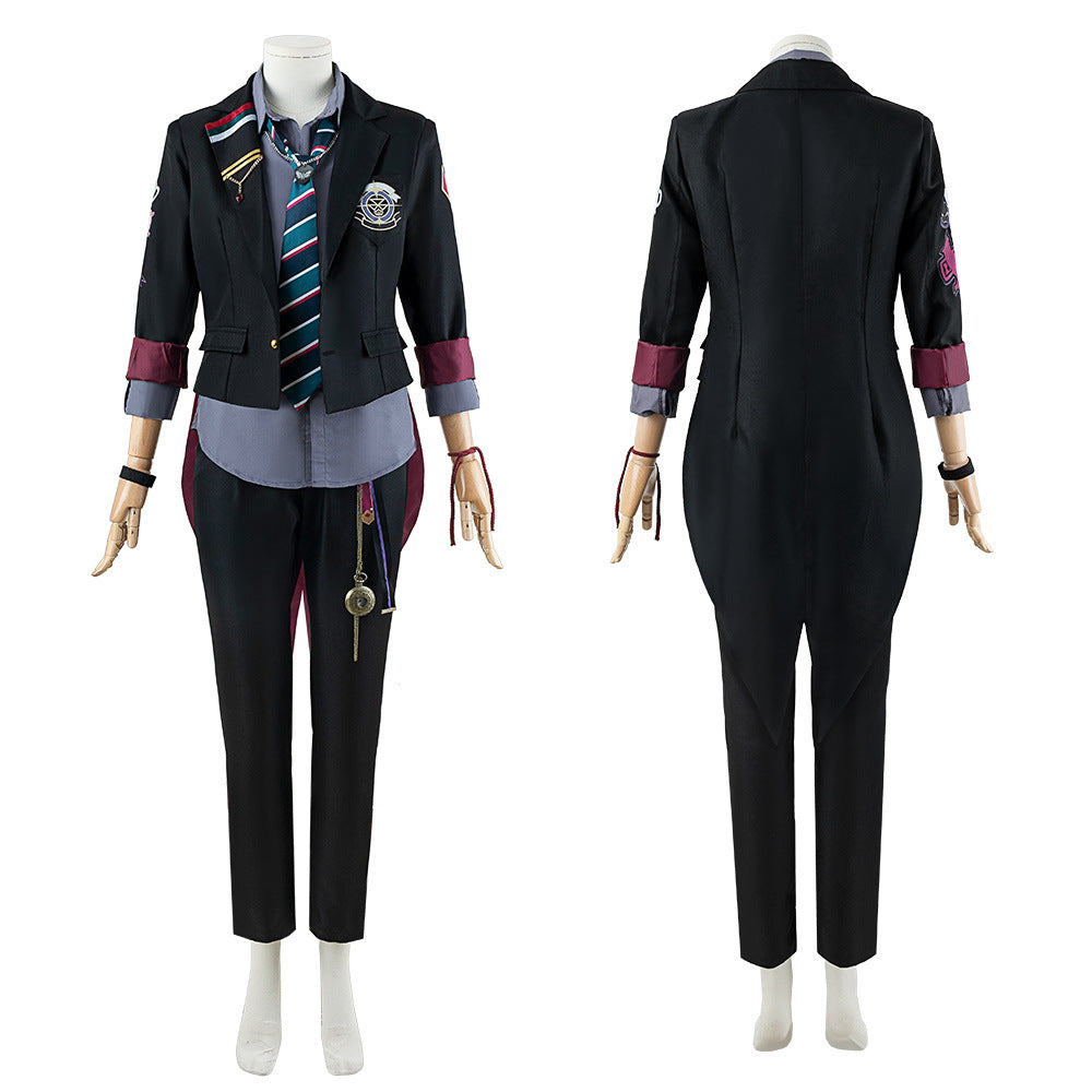 VTuber VOLTACTION Hibari Watarai Anime Cosplay Costume Set - Semi-Anniversary Edition - Halloweez