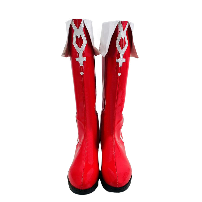 1110 Magical Girl Sakura Kyoko Cosplay Shoes for Anime Conventions and Performances - Halloweez