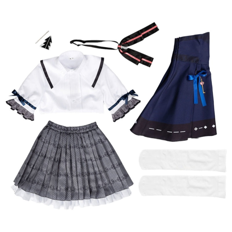 World Project PJSK Kiritani Haruka Cosplay Costume Anime Dress Set - Halloweez