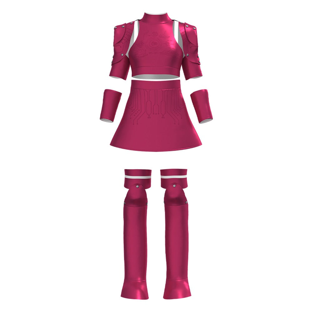 M3GAN 2.0 Cosplay Costume for Kids - Robotic Mech Dress Halloween Outfit - Halloweez