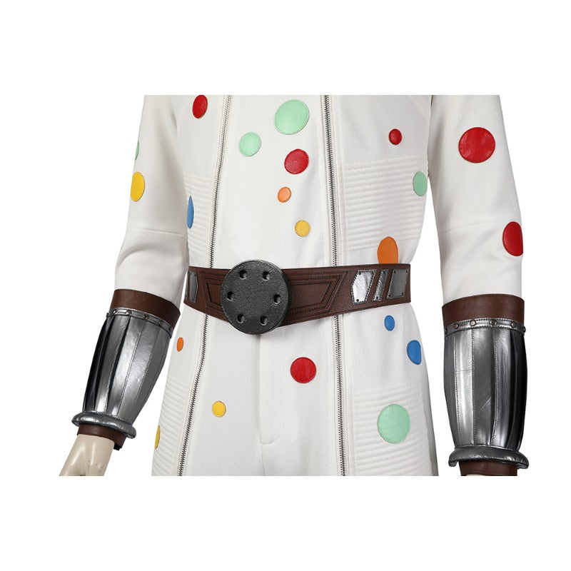 Halloweez Polka-Dot Man Costume - The Ultimate Suicide Squad 2 Cosplay Halloween Outfit with Shoes