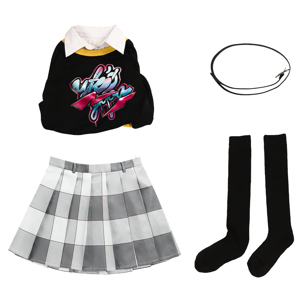 Halloweez Persona 5 Motoha Arai Cosplay Costume - Phantom X Game Inspired Outfit