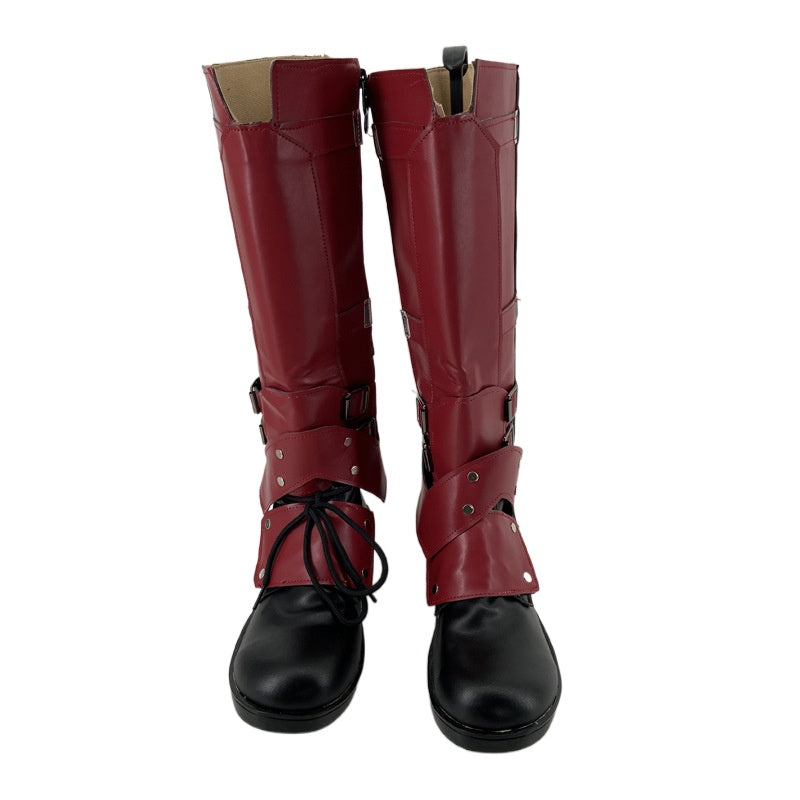 2157 Deadpool 3 Deadpool Cosplay Shoes for Anime Conventions and Performances - Halloweez