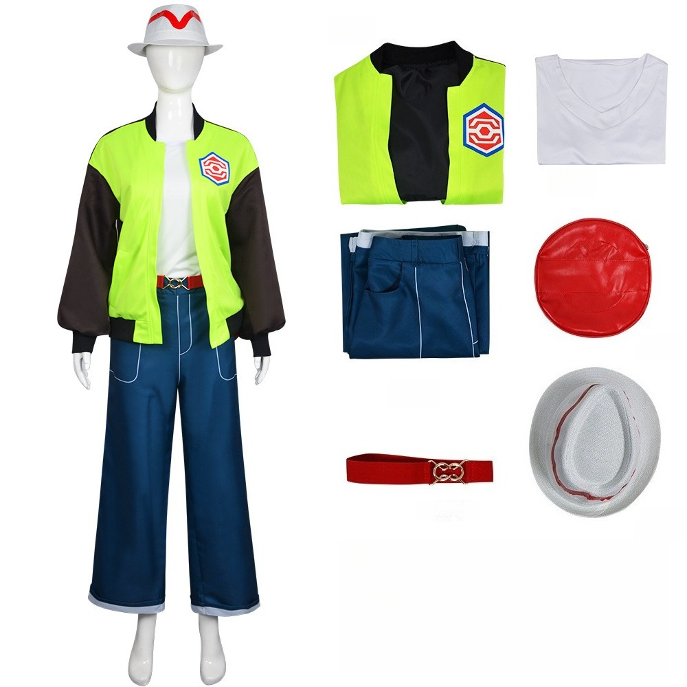 Pokémon Legends Z-A Taunie Cosplay Outfit Game Same Style Daily Coat Costume - Halloweez