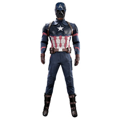 Avengers: Endgame Captain America Cosplay Costume, Custom Outfit for Halloween & Comic Con