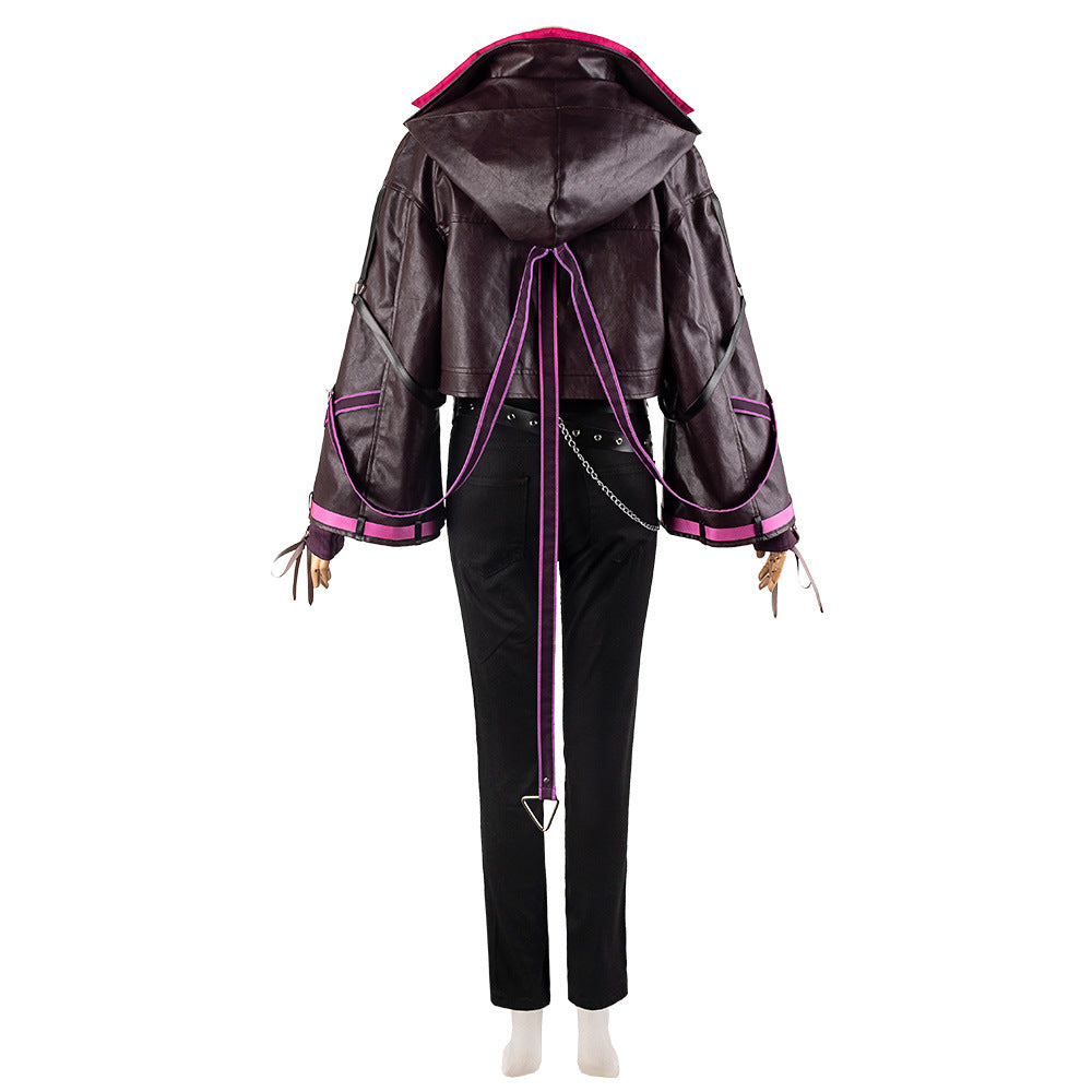 Sanrio KURODE Kuromi's "Knight" 2D Cosplay Anime Outfit for Men and Women - Kuromi Costume - Halloweez