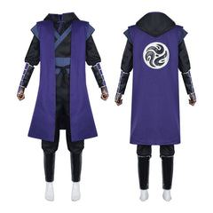 Assassin Wu Liuqi Shadow Assassin Seven Cosplay Costume - 2D Game Anime Clothing - Halloweez