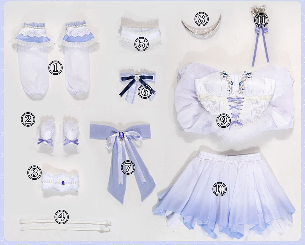 Bangdream Lisa Imai Cosplay Costume - BanG Dream! Anime Game Outfit for Women - Halloweez