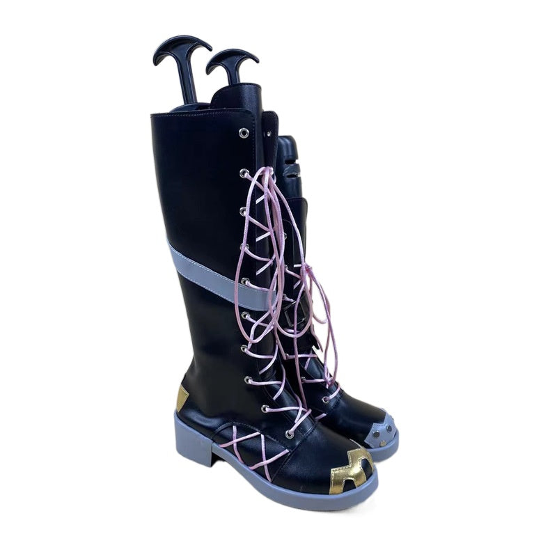 1660 Jinx Cosplay Shoes from League of Legends for Anime Expo and Performance - Halloweez