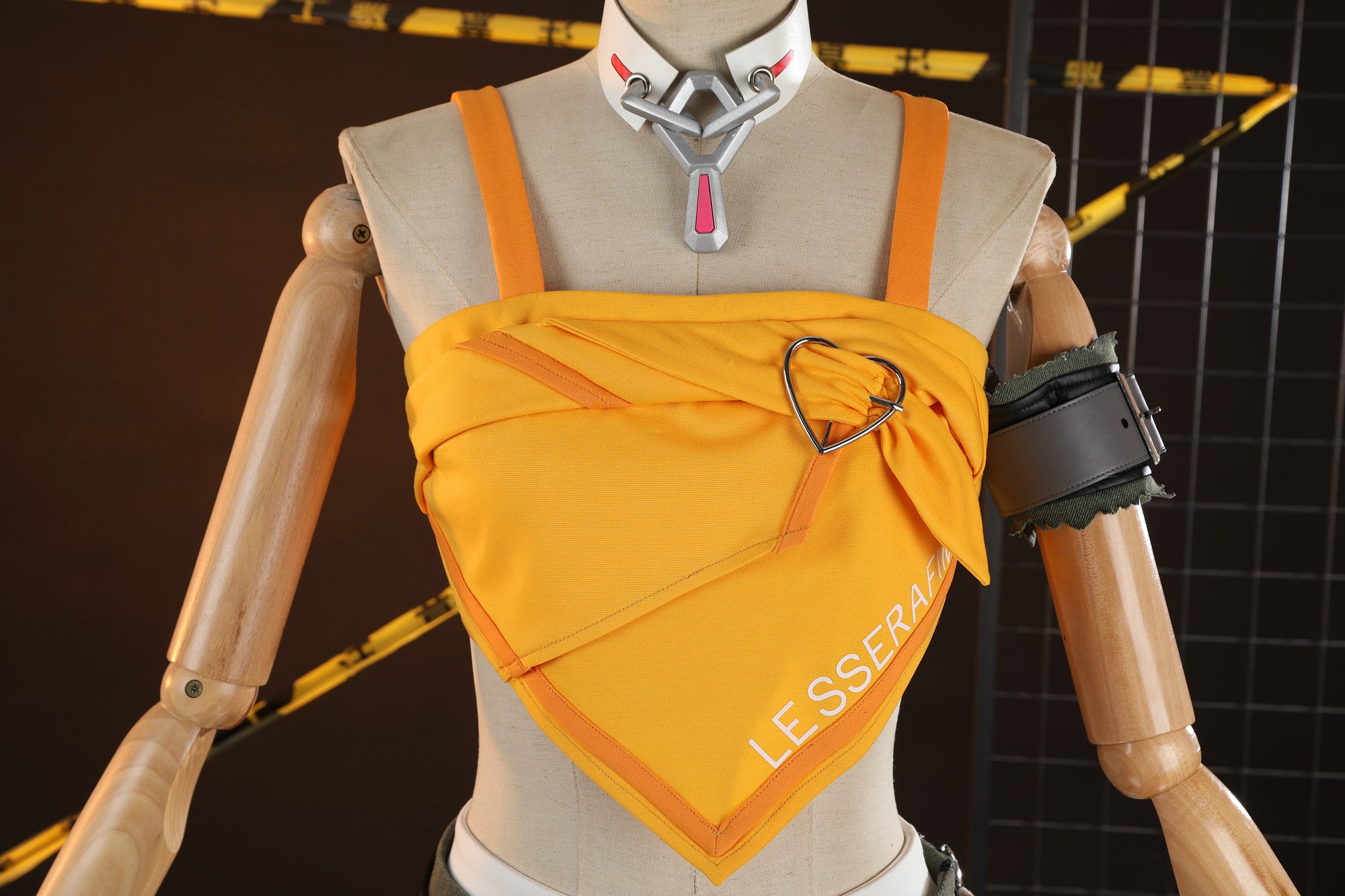 Overwatch Mercy Cosplay Costume - Lesserafim Collaboration Angel Set for Girl Group Fans - Halloweez