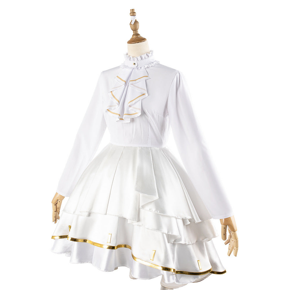 Rainbow Club VTuber 6th Anniversary Sendo Tsukimi no Mitou Kiyomizu Tourin Universal Cosplay Costume - Halloweez