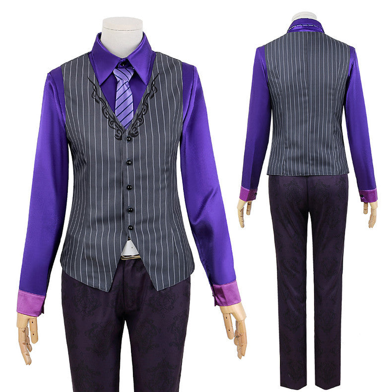 vtuber NIJISANJI Fuwa Minato Nightclub Suit Anime Cosplay Costume - Halloweez