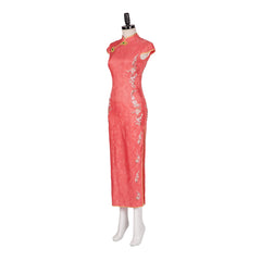 Elegante disfraz de cheongsam para Halloween: vestido tradicional inspirado en el amor eterno