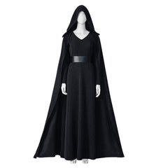 Embrace the Force with the Halloweez Rey Black Cosplay Costume from Star Wars: The Rise of Skywalker