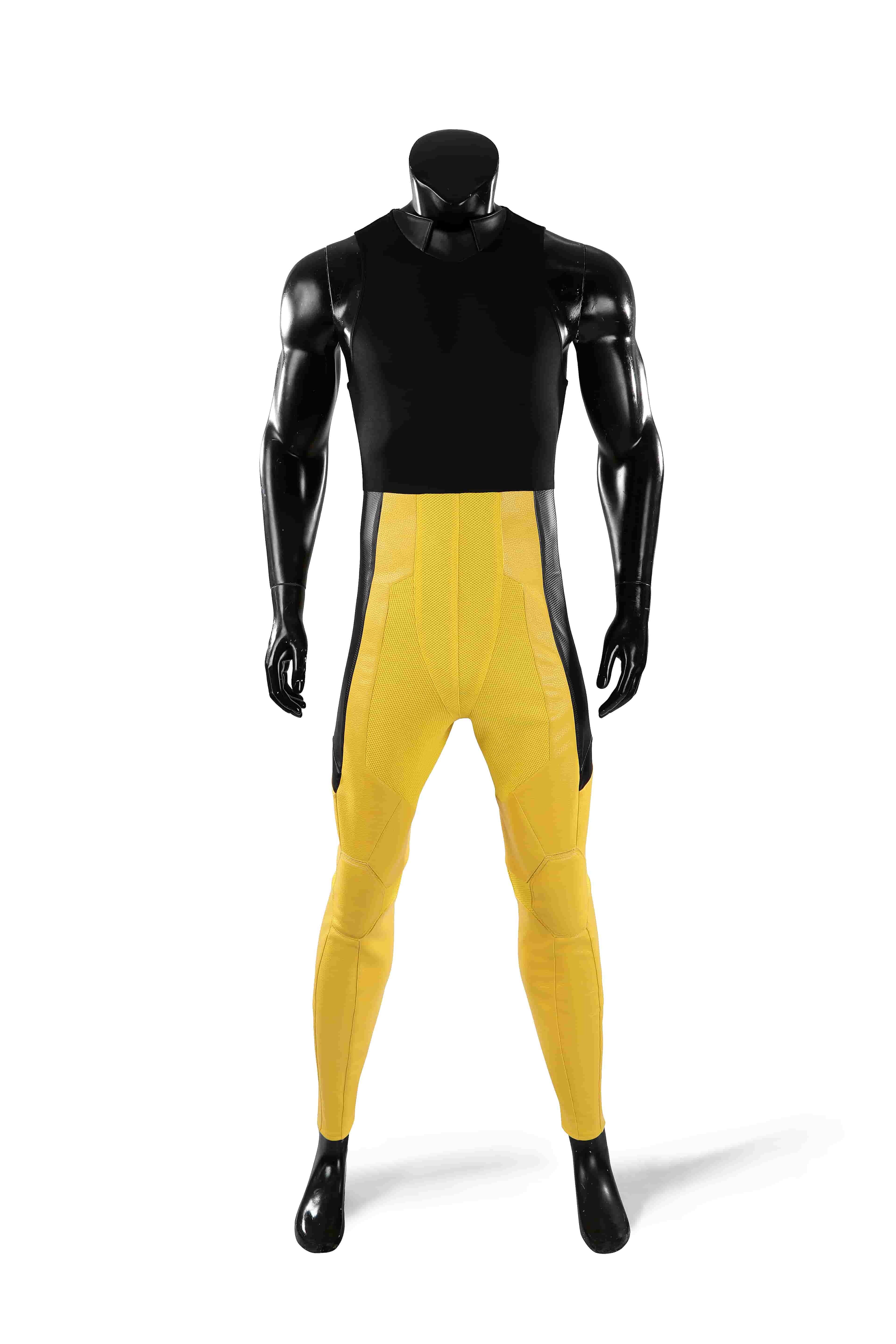 Marvel Wolverine Classic Yellow Suit Full Set Cosplay Costume, X-Men Superhero Outfit for Men - Halloweez