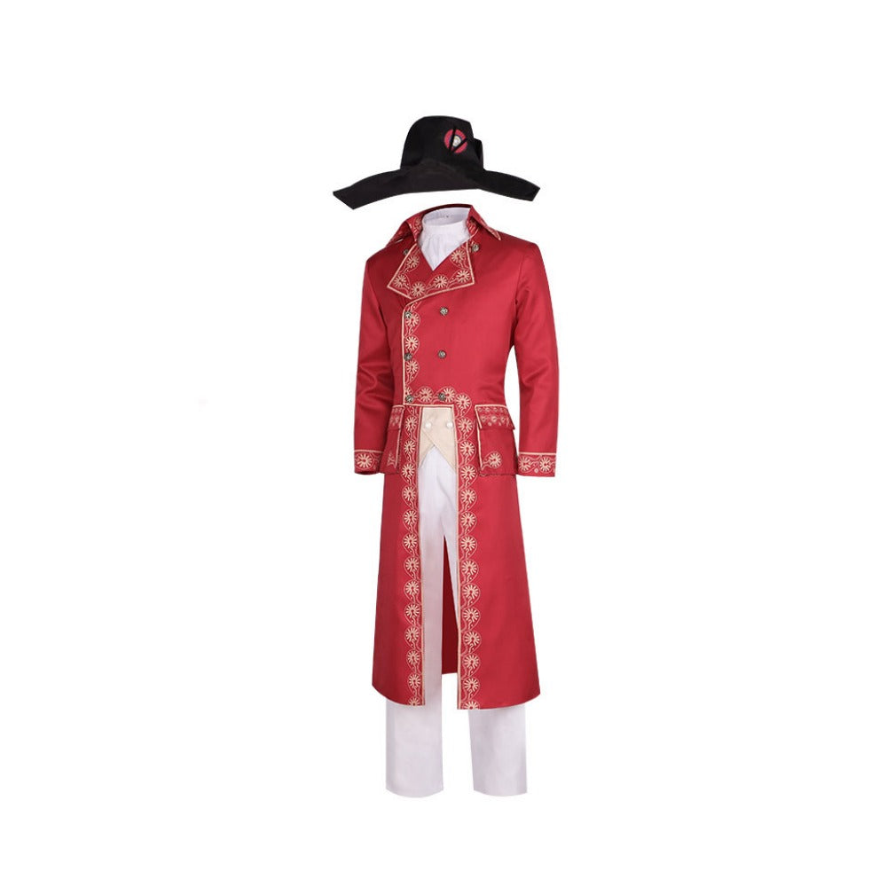 Napoleon Movie Cosplay Costume - Medieval Court Retro Style for Stage Performance