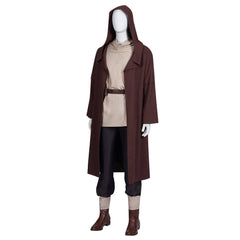 Halloweez Obi-Wan Kenobi 2022 Cosplay Costume Set for Men - Authentic Star Wars Jedi Outfit
