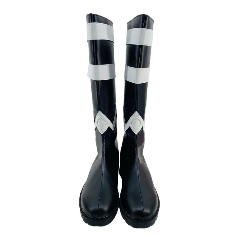 Genshin Impact Cryo Abyss Mage Cosplay Shoes for Anime Conventions - Halloweez