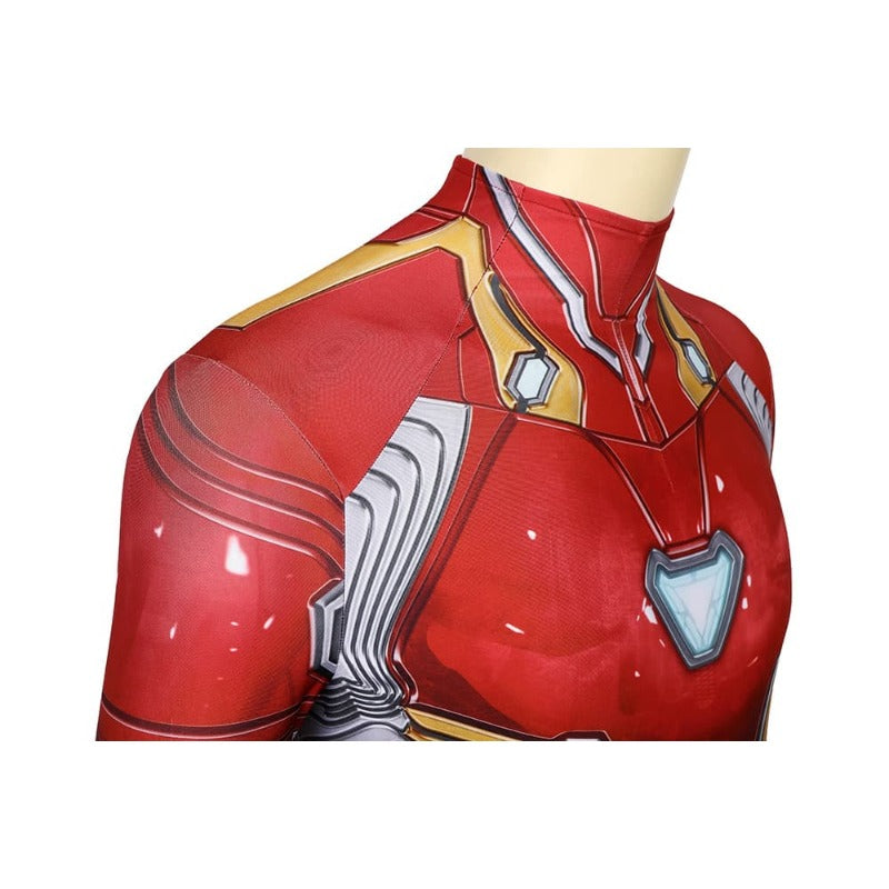 Traje de Iron Man de Avengers Endgame para Halloween: disfraz de nanotecnología de Tony Stark