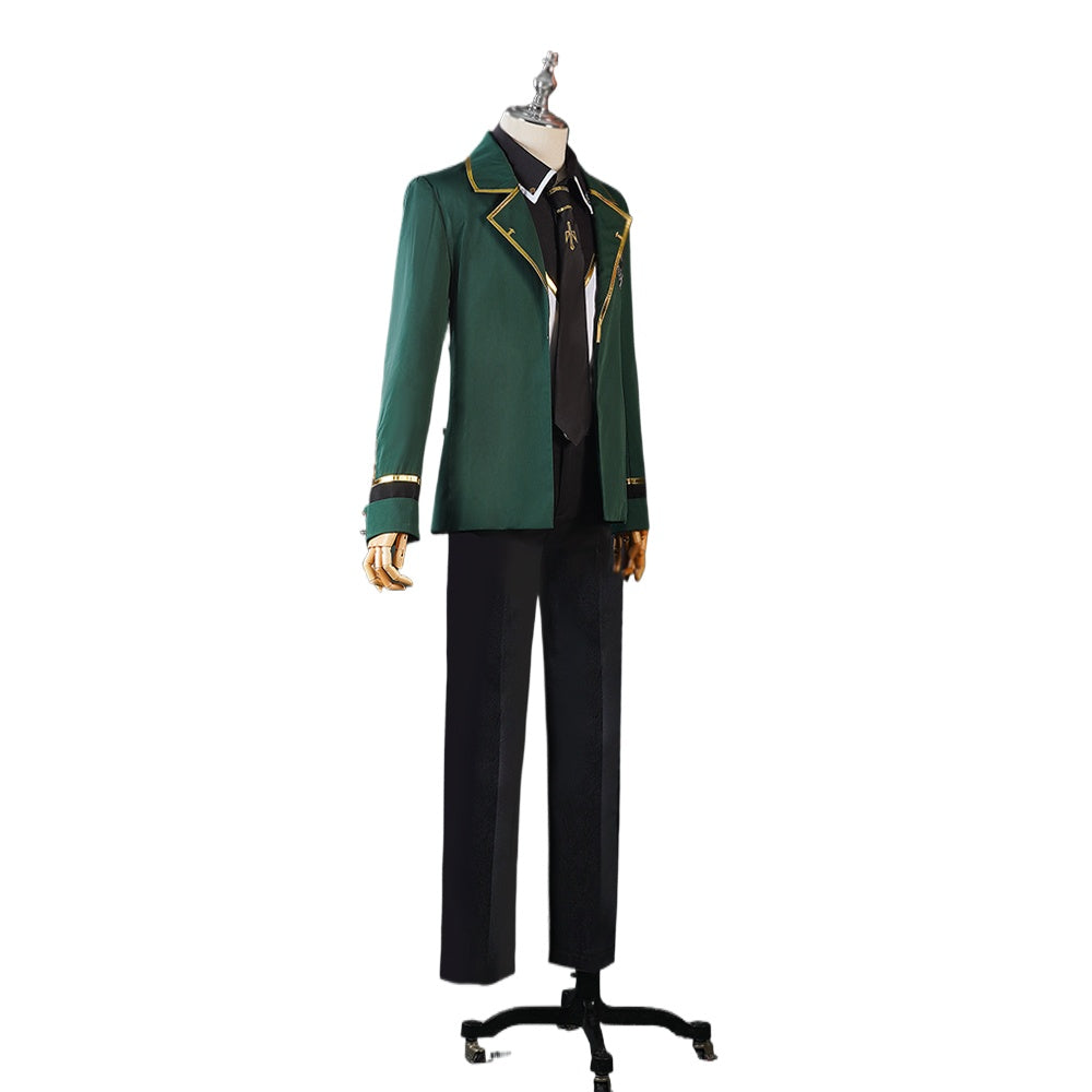 Disfraz de Cosplay de uniforme de la Academia Kassel de Dragon Raja para hombre de Halloween