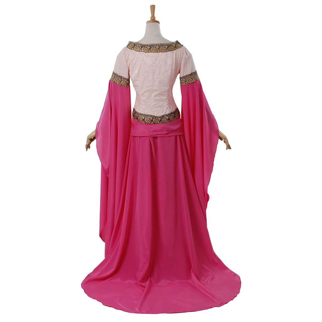 Robe de bal gothique victorienne médiévale élégante pour femmes Halloweez