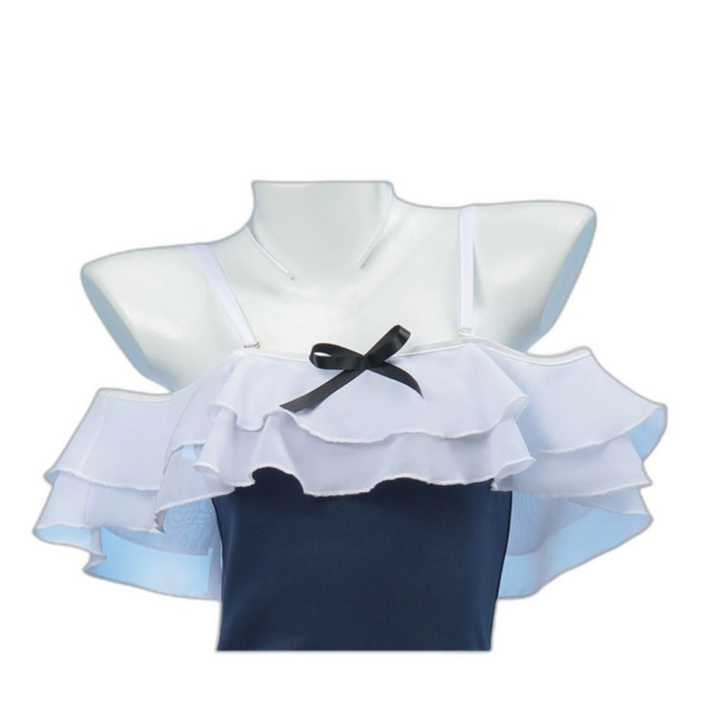 Blue Archive Tsukiyuki Miyako One-piece Swimsuit Cosplay Costume 2D Game Character Outfit - Halloweez