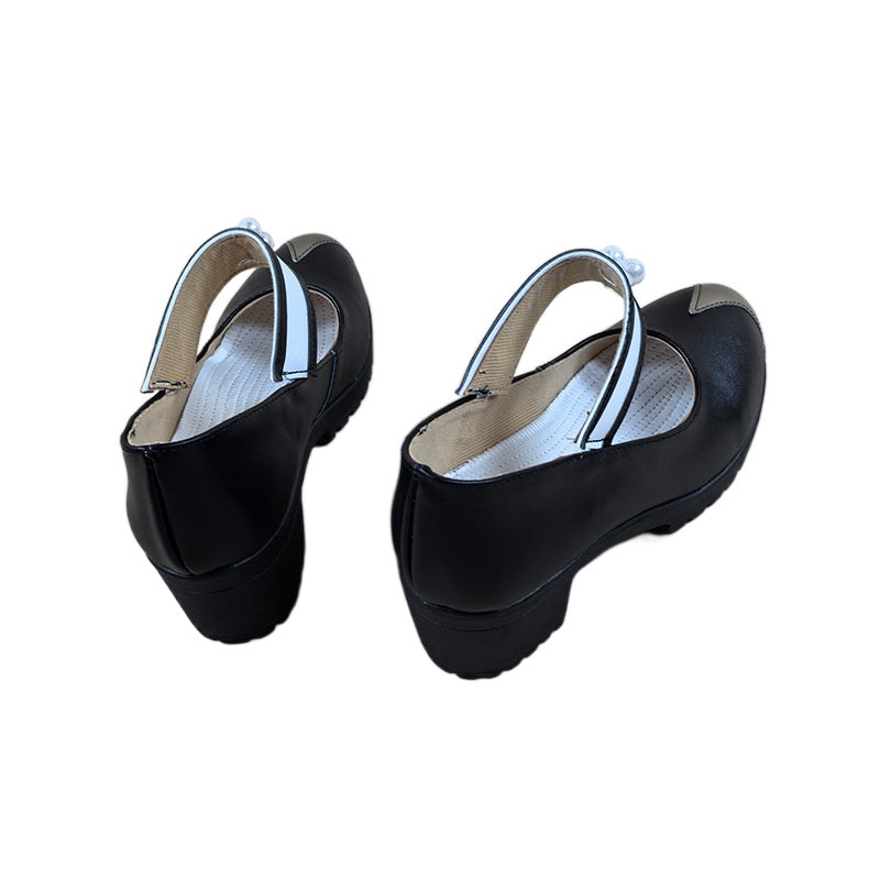2195 Nu: Carnival Olivine Cosplay Shoes for Anime Conventions and Performances - Halloweez