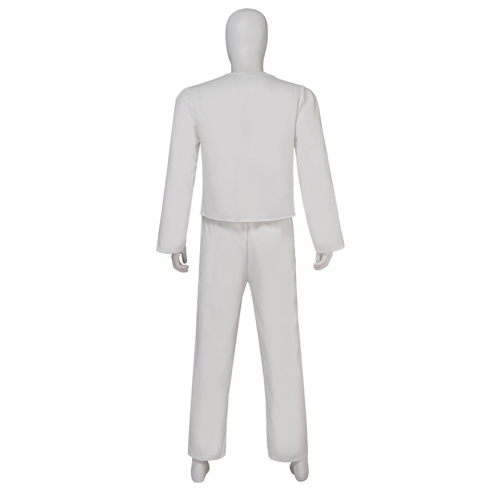 Halloweez Tommy Oliver White Ranger Ninja Cosplay Costume