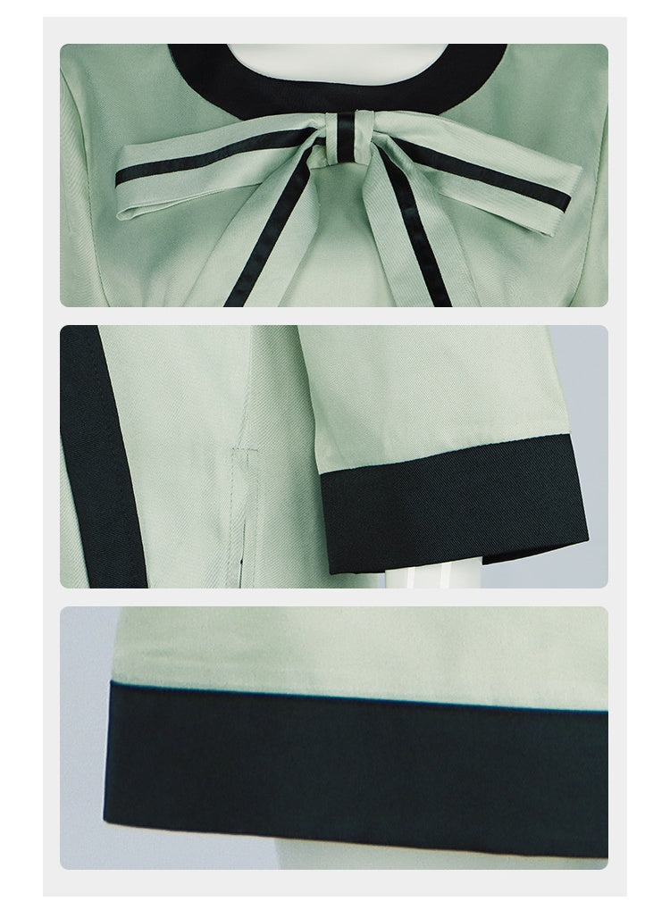 The Queen's Gambit Beth Harmon Cosplay Costume - Same Dress for Stage Performance