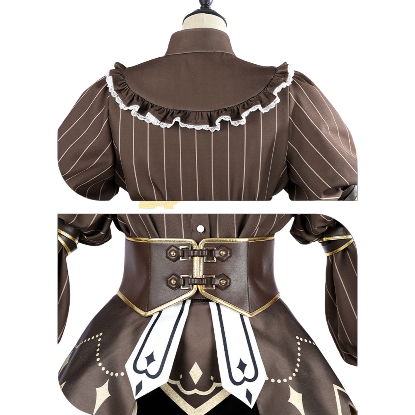 Shugo Chara! Sanrio Official Amu Hinamori Lolita Cosplay Costume - Halloweez