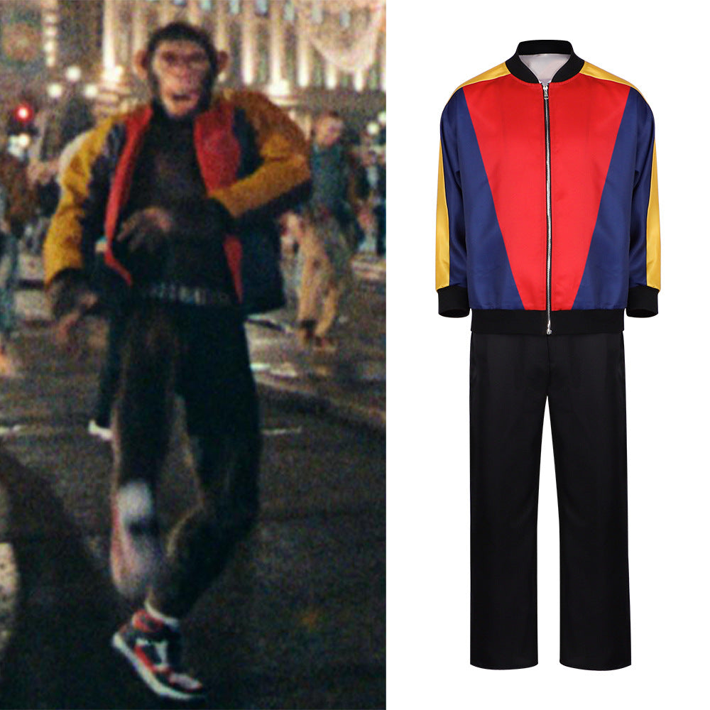 Better Man Robbie Williams Cosplay Costume - Stage Performance Outfit for Music Concerts and Role Play