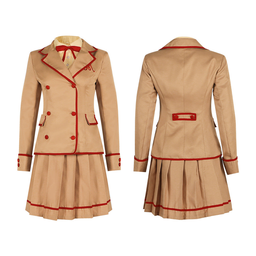 Dream Color Pastry Chef Amano Ichigo Cosplay Costume Saint Mary Academy Uniform