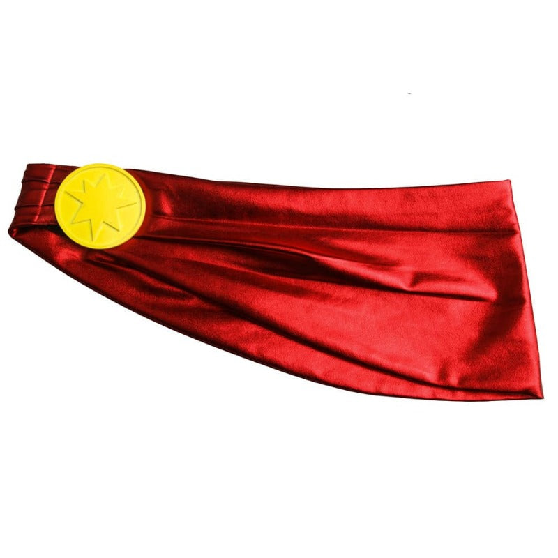 Halloweez Captain Marvel Cosplay Costume - Avengers Themed Jumpsuit for Halloween