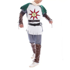 Costume de cosplay d'Halloween Solaire - Tenue de jeu de rôle exclusive de l'anime Dark Souls