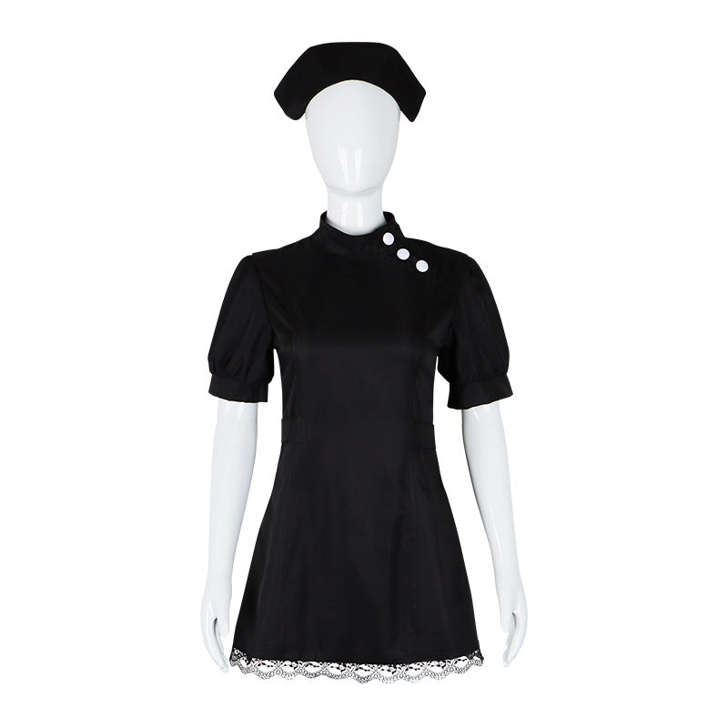 Sono Bisque Doll wa Koi wo Suru Kitagawa Marin Cosplay Costume - Black Cradle Nurse Outfit - Halloweez