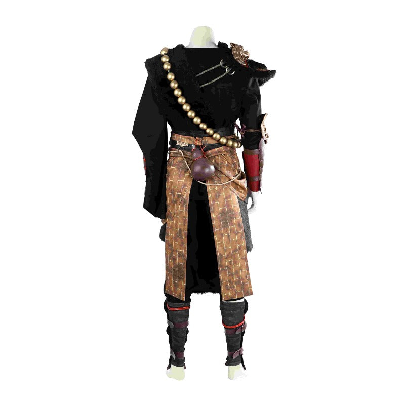 Costume de cosplay Erlang Shen de Wukong Black Myth pour Halloween, ensemble complet pour adultes