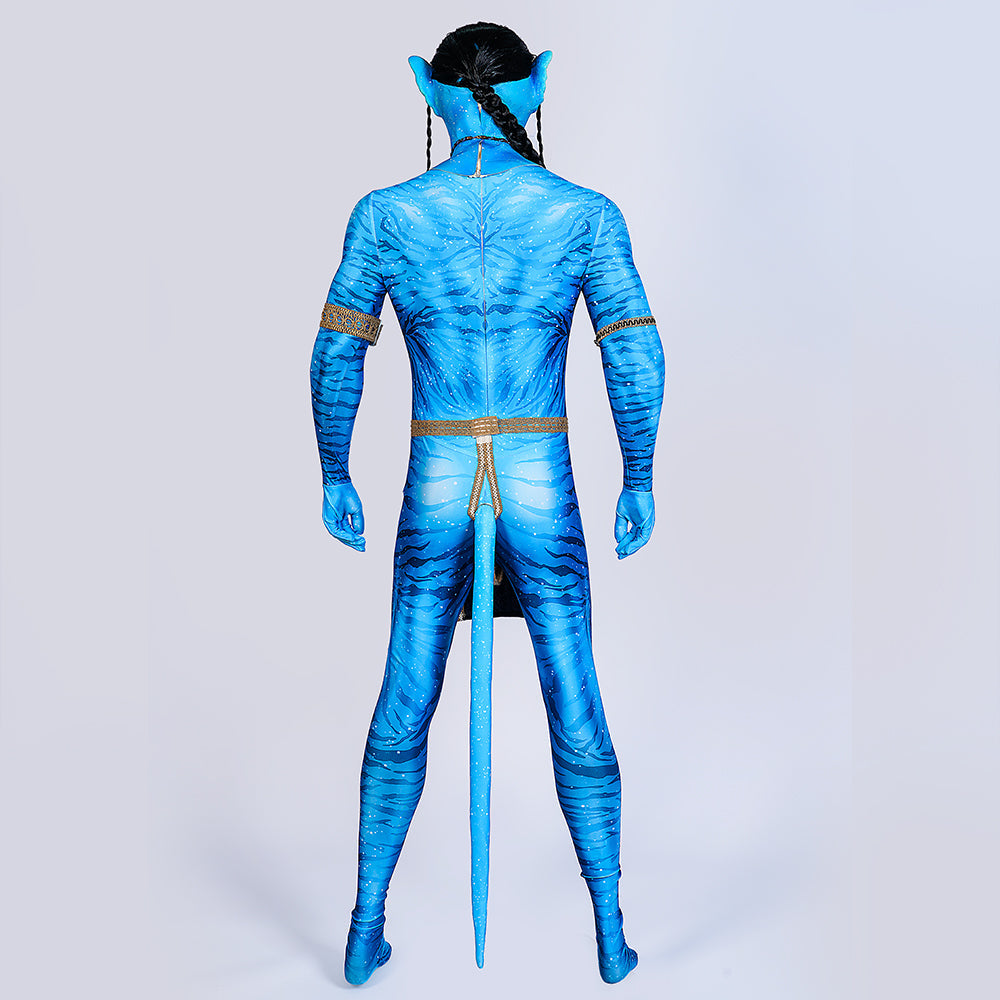 Halloweez Jake Sully Avatar: The Way of Water Male Warrior Costume for Halloween & Special Events - Halloweez