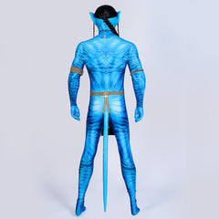 Halloweez Jake Sully Avatar: The Way of Water Male Warrior Costume for Halloween & Special Events - Halloweez