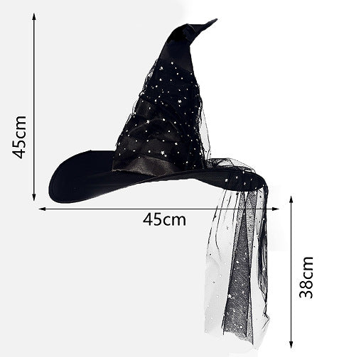 Witch Hat for Halloween Cosplay - Halloweez