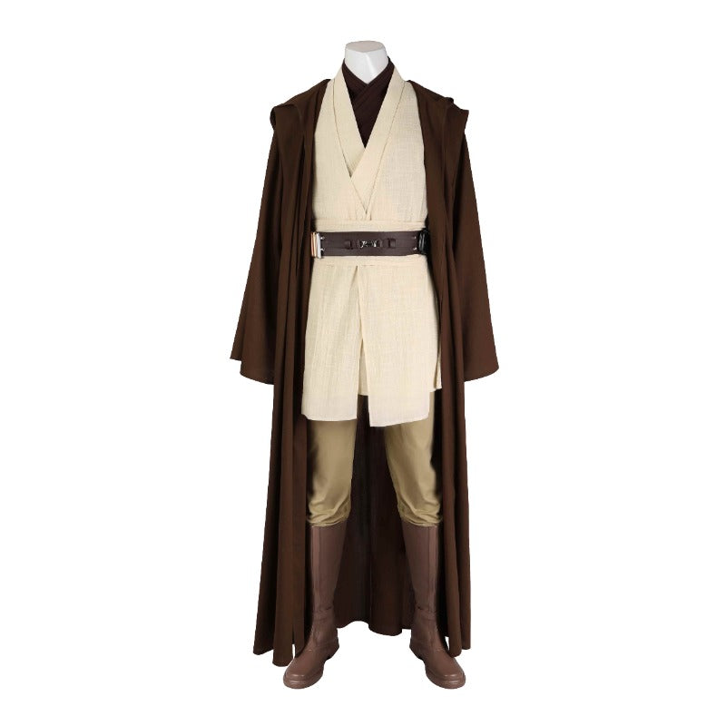 Halloweez Obi-Wan Kenobi Cosplay Costume Full Set - Perfect for Halloween and Parties - Halloweez