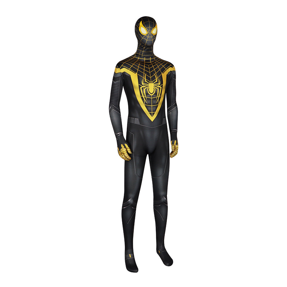 Marvel Spider-Man Miles Morales Spider-Man Cosplay Costume for Halloween and Stage Performance - Halloweez