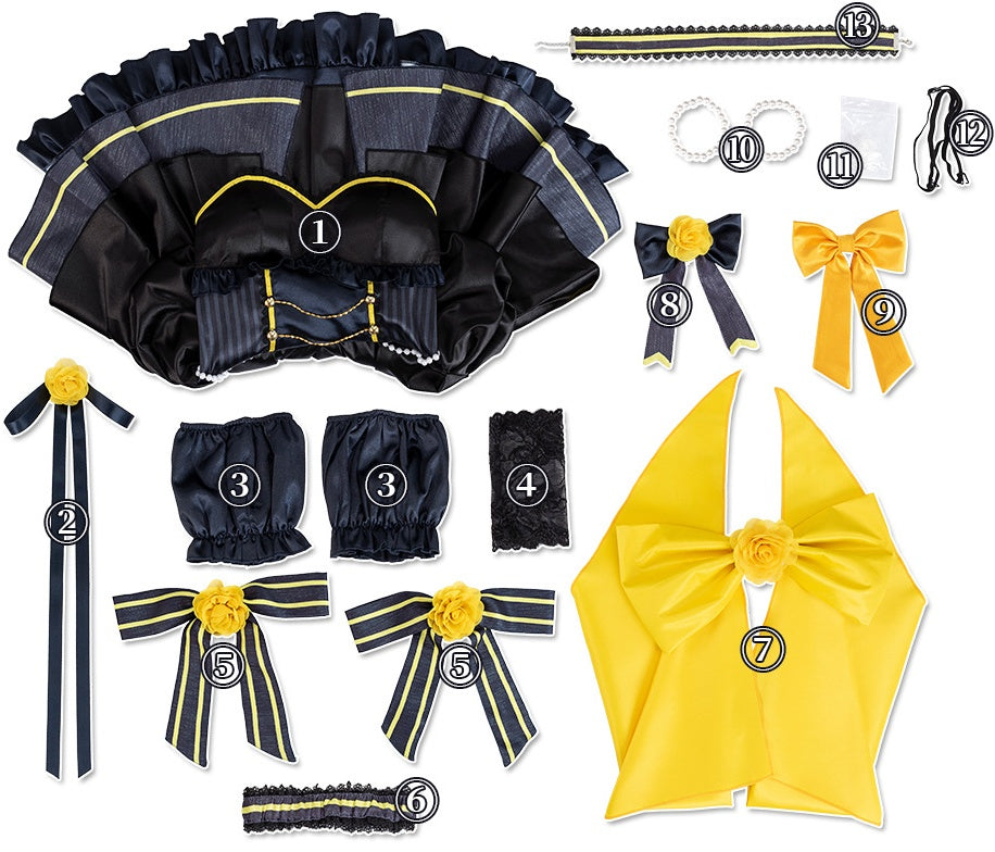 lovelive - Nakasu Kasumi Cosplay Costume - Halloweez