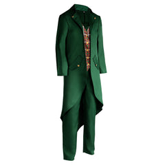 Medieval Gothic Tailcoat Cosplay Costume for Magician Stage Performance