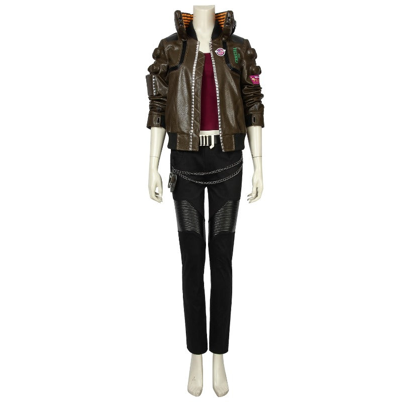 Halloweez Cyberpunk 2077 Female Cosplay Jacket - Premium Women's Cosplay Costume