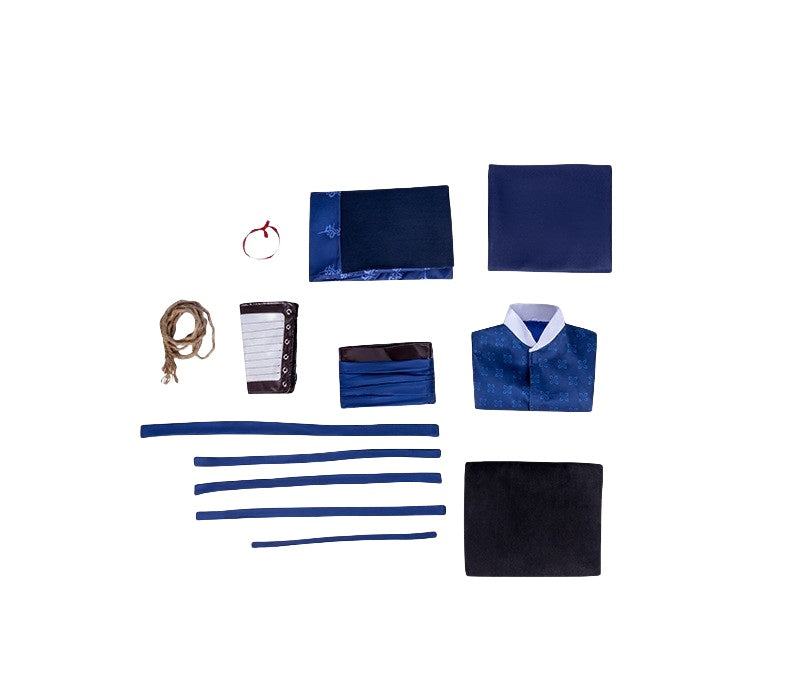 Yanyun Sixteen Tones Jiang Yan Cosplay Costume Full Set 2D Anime Outfit - Halloweez