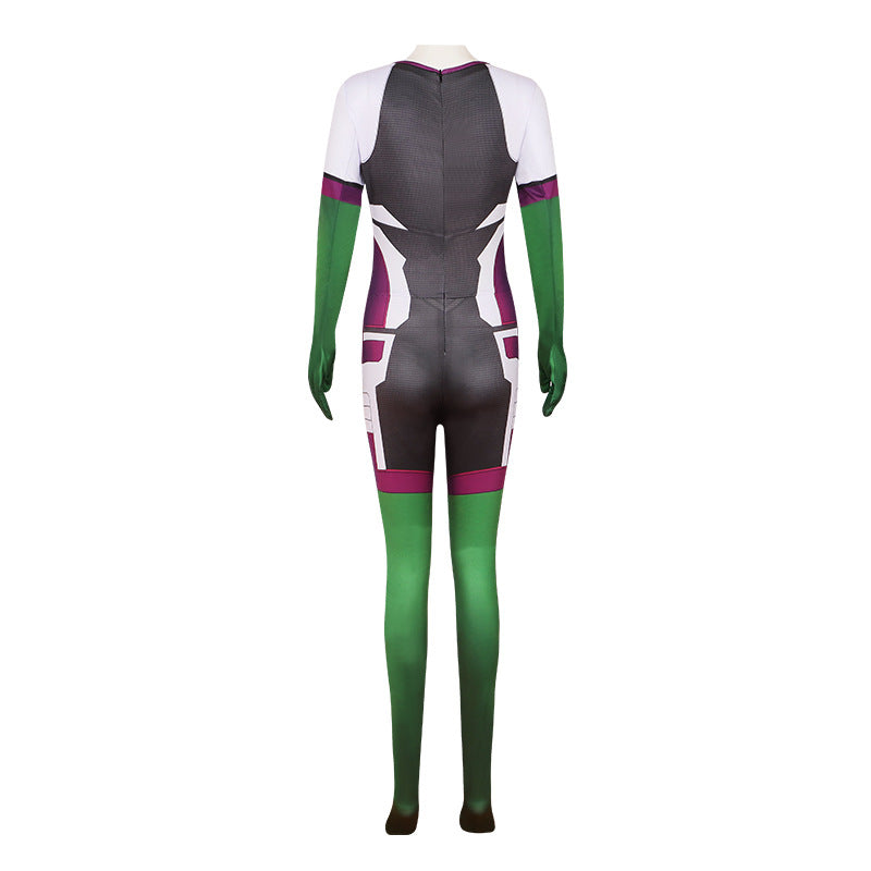 She-Hulk Women's Avengers Costume Cosplay Halloween Party Outfit - Movie The Avengers She-Hulk - Halloweez