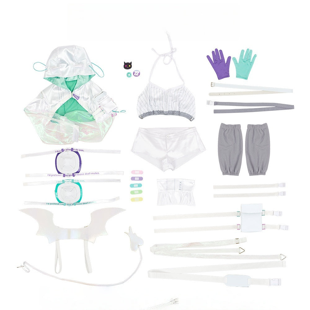vtuber hololive - Tokoyami Towa Cosplay Costume - Halloweez